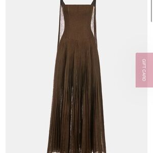 ISO!!! Montsand Chocolate Linen Maxi Dress
